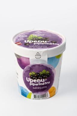 Upeņu-piparmētru saldējums